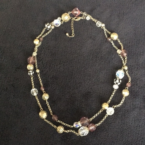 unknown Jewelry - Vintage Beaded Necklace